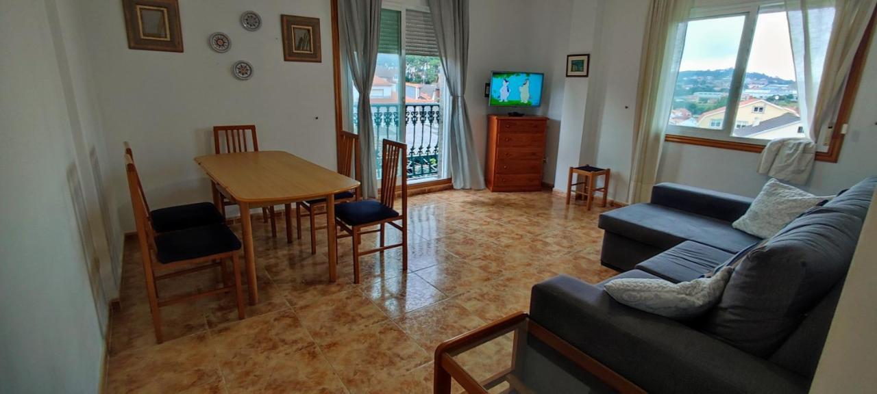 Pisos Vistalegre 2B Con Jardin Cerca Del Mar Lägenhet Sanxenxo Exteriör bild